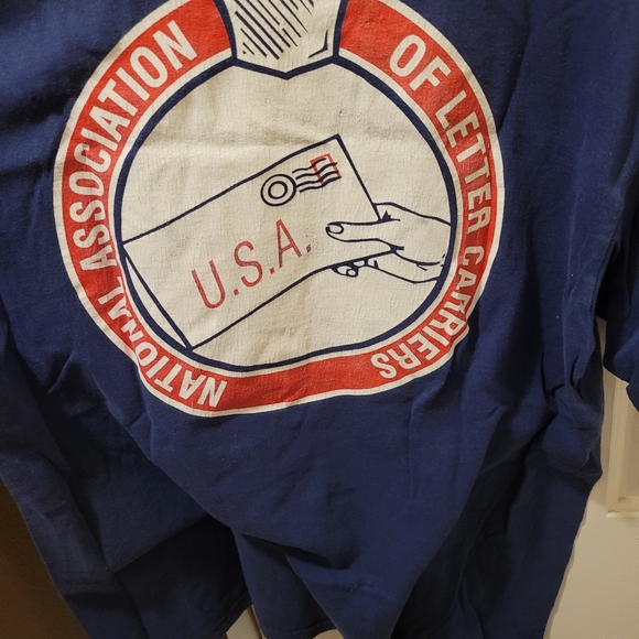 Vintage National Assoc. Of Letter Carriers Tshirt - Picture 2 of 2